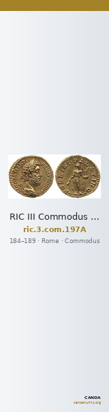 RIC III Commodus 197A — CANOA