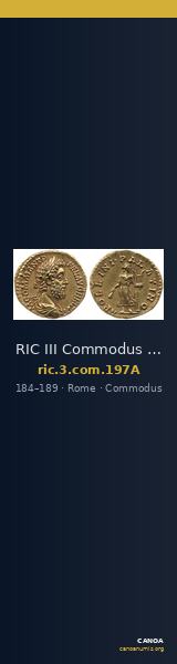 RIC III Commodus 197A — CANOA