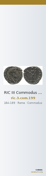 RIC III Commodus 199 — CANOA