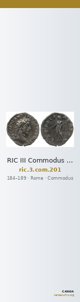 RIC III Commodus 201 — CANOA