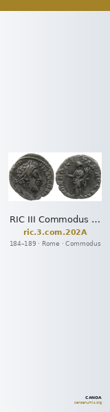 RIC III Commodus 202A — CANOA