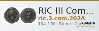 RIC III Commodus 202A — CANOA