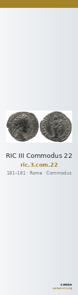 RIC III Commodus 22 — CANOA