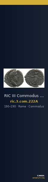 RIC III Commodus 222A — CANOA