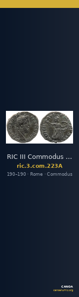 RIC III Commodus 223A — CANOA