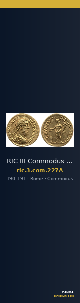 RIC III Commodus 227A — CANOA