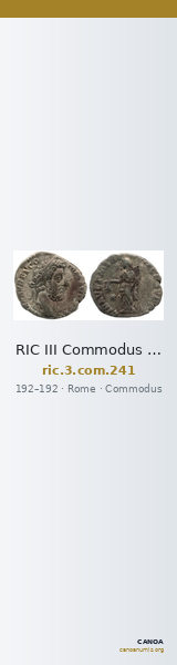 RIC III Commodus 241 — CANOA