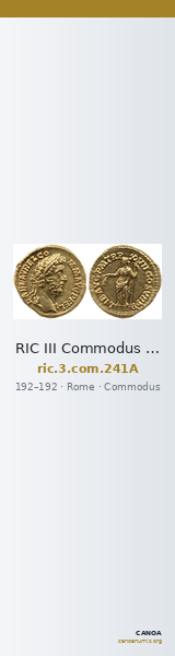 RIC III Commodus 241A — CANOA