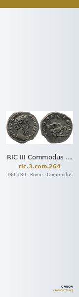 RIC III Commodus 264 — CANOA