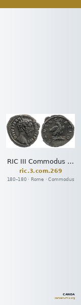 RIC III Commodus 269 — CANOA