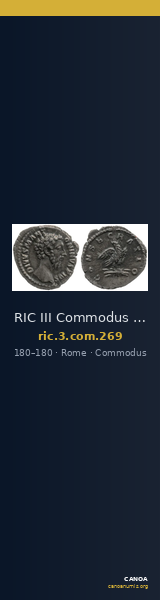 RIC III Commodus 269 — CANOA