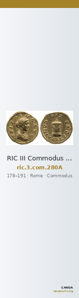 RIC III Commodus 280A — CANOA