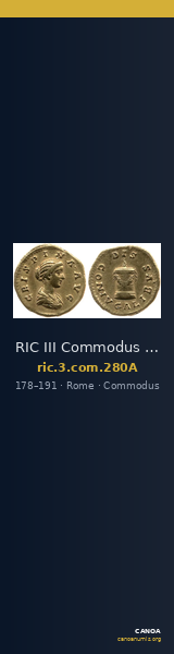 RIC III Commodus 280A — CANOA