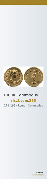RIC III Commodus 285 — CANOA