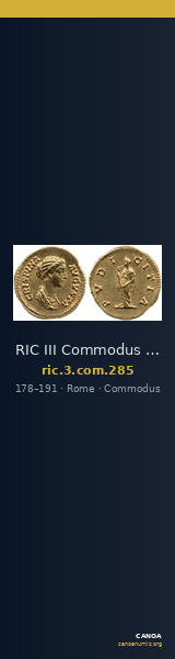 RIC III Commodus 285 — CANOA