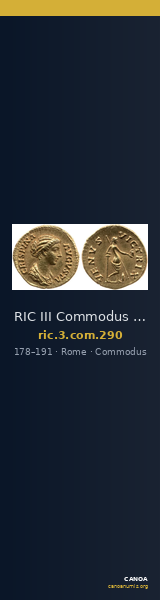 RIC III Commodus 290 — CANOA