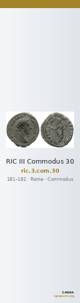RIC III Commodus 30 — CANOA