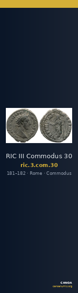 RIC III Commodus 30 — CANOA