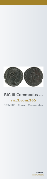 RIC III Commodus 365 — CANOA