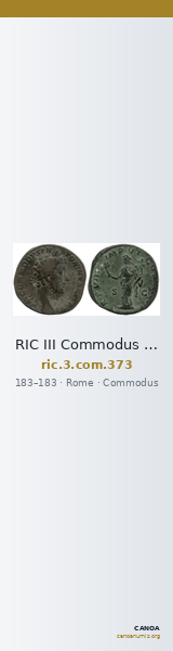 RIC III Commodus 373 — CANOA