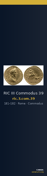RIC III Commodus 39 — CANOA