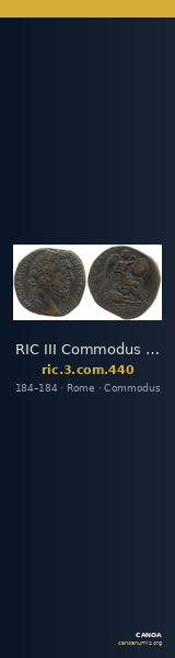 RIC III Commodus 440 — CANOA