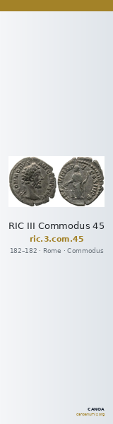 RIC III Commodus 45 — CANOA