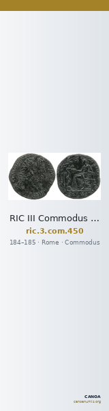 RIC III Commodus 450 — CANOA