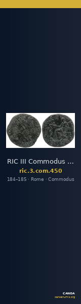 RIC III Commodus 450 — CANOA