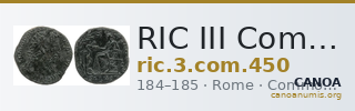 RIC III Commodus 450 — CANOA