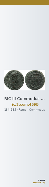 RIC III Commodus 459B — CANOA