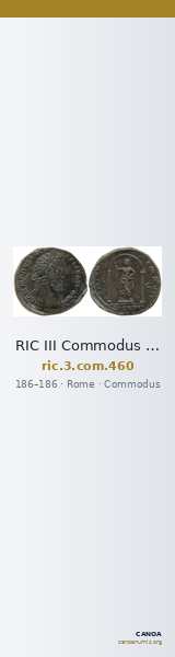 RIC III Commodus 460 — CANOA