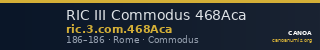RIC III Commodus 468Aca — CANOA
