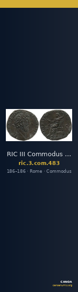 RIC III Commodus 483 — CANOA