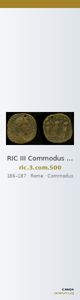 RIC III Commodus 500 — CANOA