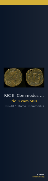 RIC III Commodus 500 — CANOA