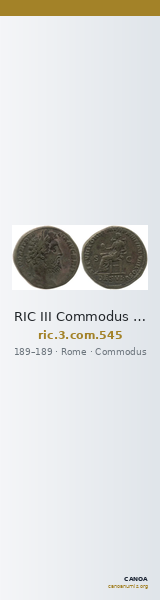 RIC III Commodus 545 — CANOA