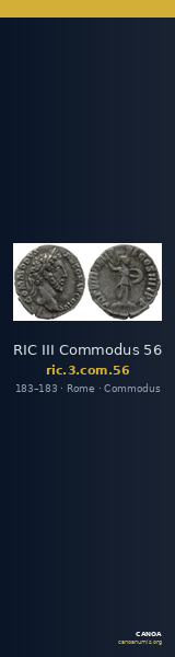 RIC III Commodus 56 — CANOA