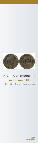 RIC III Commodus 618 — CANOA