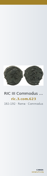 RIC III Commodus 623 — CANOA