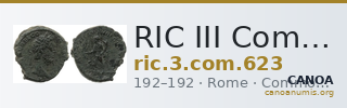 RIC III Commodus 623 — CANOA