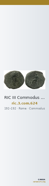 RIC III Commodus 624 — CANOA