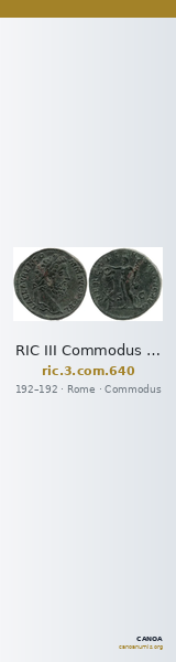RIC III Commodus 640 — CANOA