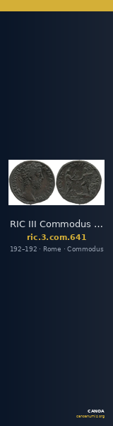 RIC III Commodus 641 — CANOA