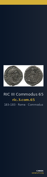 RIC III Commodus 65 — CANOA