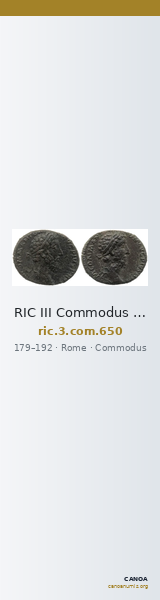 RIC III Commodus 650 — CANOA