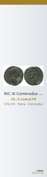 RIC III Commodus 670 — CANOA