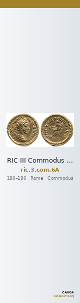 RIC III Commodus 6A — CANOA