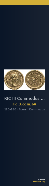 RIC III Commodus 6A — CANOA