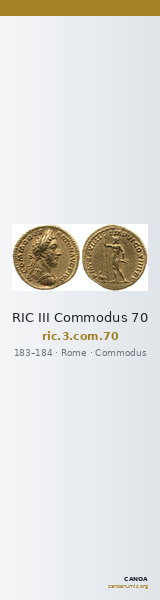 RIC III Commodus 70 — CANOA